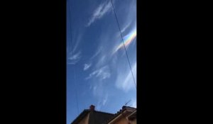 Un nuage iridescent, un phénomène incroyable observé dans le ciel toulousain