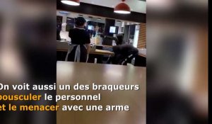Un McDonald's braqué près de Lyon : un client filme toute la scène