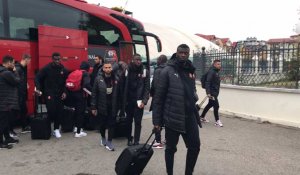 Ligue Europa : les joueurs du Stade Rennais sont arrivés à Cluj