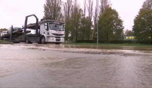 Grosses inondations dans le Boulonnais, comme ici à Saint-Léonard