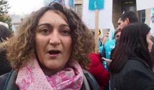 Manifestation contre la réforme des retraites à Narbonne