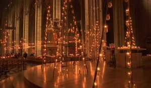 5000 bougies pour illuminer la cathédrale d'Amiens