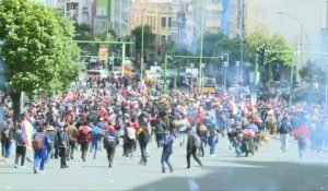 Echauffourés en Bolivie entre forces de l'ordre et manifestants anti-Anez