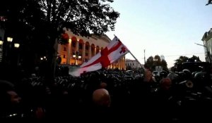 En Géorgie, les manifestants délogés