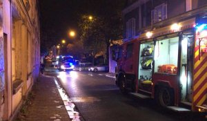 Incendie rue Boreau à Angers : les habitants privés d'eau