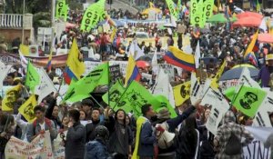 7ème jour de manifestation en Colombie contre le gouvernement