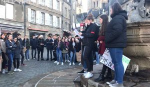 110 lycéens marchent pour le climat