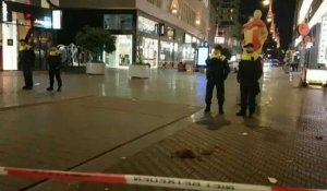 Attaque au couteau à La Haye: la police boucle toujours le centre-ville