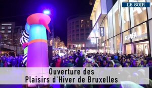 Ouverture des  Plaisirs d'Hiver de Bruxelles