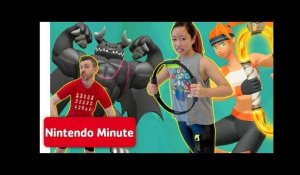 Ring Fit Adventure Workout Challenge w/ RogersBase &amp; MissClick  Nintendo Minute