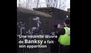 Banksy dévoile une nouvelle œuvre à Birmingham