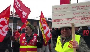 Saint-Quentin : plusieurs centaines de personnes manifestent contre la réforme des retraites ce 10 décembre