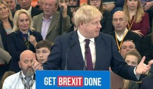GB: Boris Johnson rassemble ses militants, à 2 jours d'un scrutin décisif