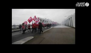 Saint-Nazaire. Manifestation contre la réforme des retraites