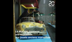 Une expo rassemble 500 vieux jouets marseillais au Mucem
