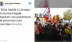 Limoges. Liquidation judiciaire du journal « L'Écho » créé il y a 76 ans