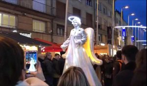 Animation au Marché de Noël d'Amiens