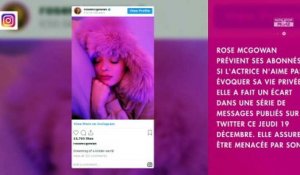 Rose McGowan : un ex menace l'actrice de dévoiler une sex-tape