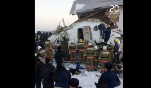 Au moins 12 morts dans le crash d'un avion au Kazakhstan