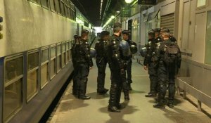 Retraites: les forces de l'ordre patrouillent à la gare de Lyon après une action surprise