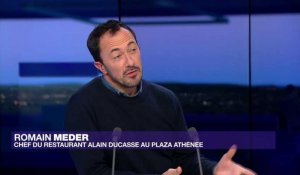 Romain Meder, chef au Plaza Athénée : "On peut faire une cuisine de haute gastronomie sans viande"