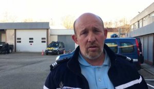 Nîmes : les gendarmes de l'EDSR préparent des contrôles sur les routes du GARD, interview Jacques Ferrière adjoint edsr