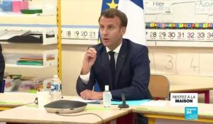 Déconfinement : Macron tente de rassurer sur la réouverture des écoles