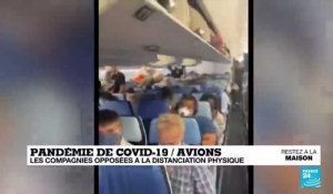 Covid-19 : les compagnies aériennes opposées à la distanciation physique