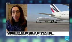 Covid-19 : Air France-KLM accuse une perte d'1,8 milliard d'euros