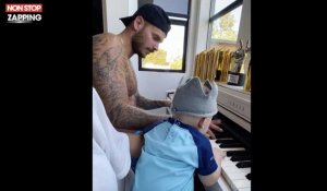 M Pokora transmet sa passion à son fils lors d'un tendre moment (vidéo)