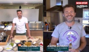 Tous en cuisine : Le joli geste de Cyril Lignac pour Jérôme Anthony (Vidéo)