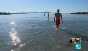 En France, des plages rouvrent mais seulement pour la baignade