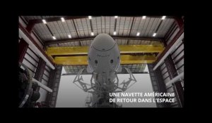 Crew Dragon de Space X permet de nouveau aux États-Unis de renvoyer des astronautes dans l'espace