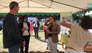 Romilly-sur-Seine : La secrétaire d'État Christelle Dubos en visite à l'association Chlorophylle