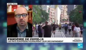 Pandémie de Covid-19 : le déconfinement se poursuit en Europe