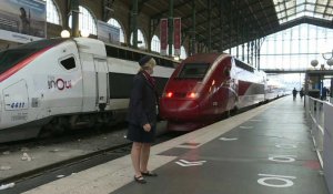 A la Gare du Nord, départ du premier Thalys Paris-Dortmund depuis la mi-mars