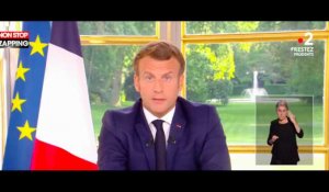 Emmanuel Macron affirme son soutien aux forces de l'ordre (vidéo)
