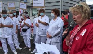 Grève au centre hospitalier de Compiègne