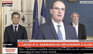 Jean Castex adresse un message ferme contre les violences réalisées à Dijon (vidéo)