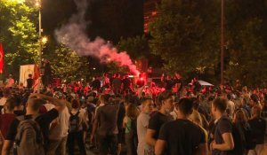 Belgrade: cinquième soirée de manifestation contre la gestion de la pandémie