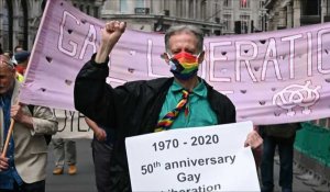 50ème anniversaire du 'Gay Liberation Front' à Londres