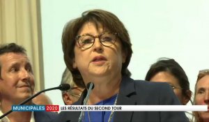 Municipales 2020 : le discours de Martine Aubry réélue à Lille