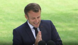 Macron affiche son ambition écologique face à la Convention climat