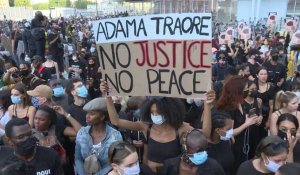 "Justice pour Adama": des milliers de manifestants à Paris contre les violences policières