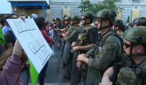 Décès de George Floyd: les manifestants de nouveau devant la Maison Blanche