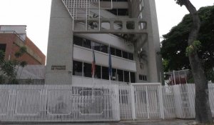 Guaido/ambassade de France à Caracas: images des lieux