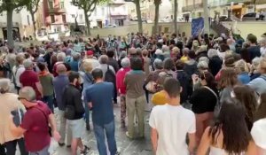 Rassemblement contre le racisme à Sète