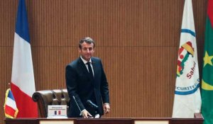 Poursuivre la lutte contre les jihadistes au Sahel, l'engagement d'Emmanuel Macron en Mauritanie