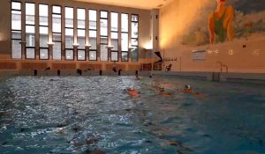 premiers cours de natation pour le Noc post confinement
