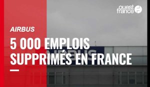 Airbus. 5 000 postes supprimés en France